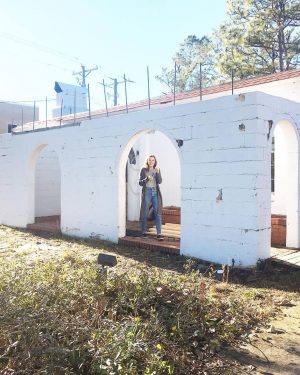 Marissa Ruehle outside of Casa Blanca, Wilmington's newest coffee shop (Port City Daily/Courtesy Marissa Ruehle)