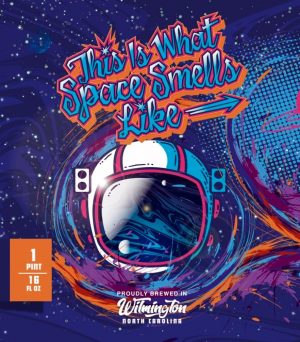 The label design for the This is What Space Smells Like IPA from Bill's Brewing's. (Port City Daily photo/Courtesy Bill's Brewing)
