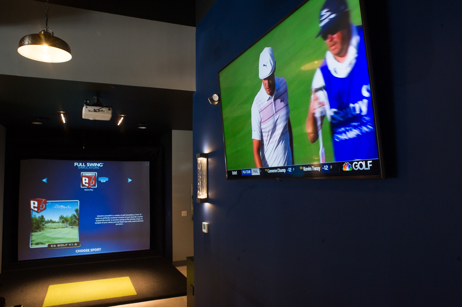Mayfaire's new Rounds Golf & Lounge aims for a grand opening at the end of January. (Port City Daily photo/Mark Darrough)