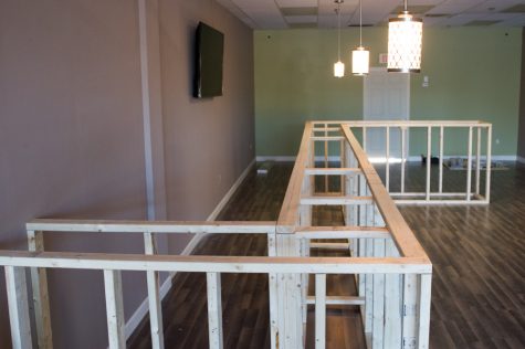 Files said he aims to wrap up construction of the retail bar and lounge by early next week, with a grand opening scheduled for Saturday, Jan. 19. (Port City Daily photo/Mark Darrough)