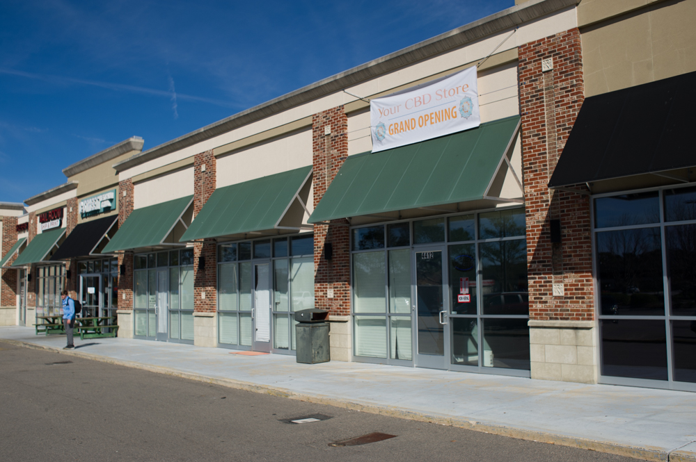 The second CBD store to open in the south-midtown area of Wilmington in January, Your CBD Store, has opened in the Long Leaf Mall shopping center in midtown. (Port City Daily photo/Mark Darrough) 