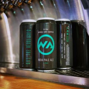 New Anthem's recent can-release of Kill the Headlights dry-hopped IPA. (Port City Daily photo/Courtesy New Anthem Beer Project)