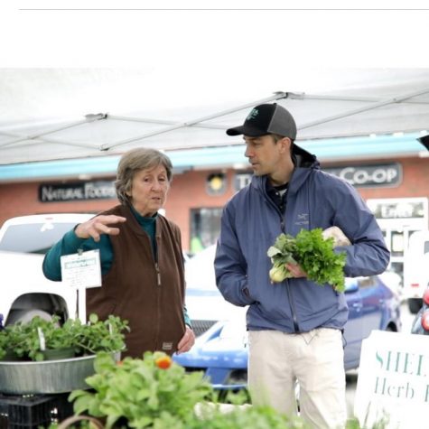 Right: Dean Neff, Wilmington chef and 2019 James Beard 'best chef' semifinalist. Left: Margaret Shelton of the popular local Shelton Herb Farm. (Port City Daily photo / courtesy Dean Neff)
