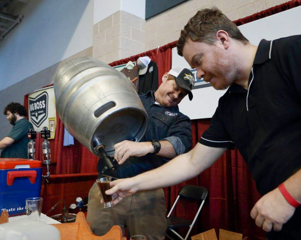 Brewery representatives at the 2015 Cape Fear Beer Festival at the Wilmington Convention Center. (Port City Daily photo/Courtesy Cape Fear Beer Festival)
