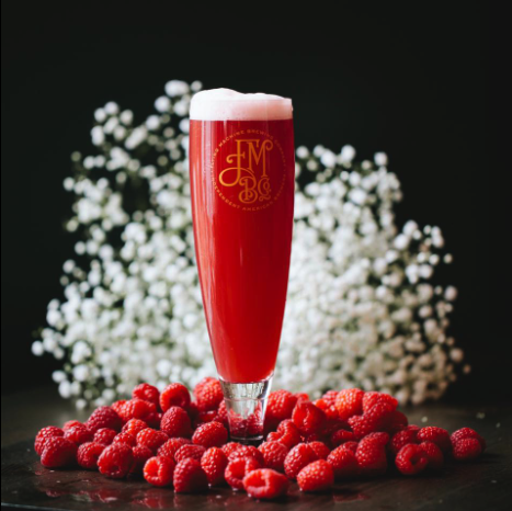 Beer Picture of the Week: Flying Machine's Raspberry LZ1 was released on Friday. (Port City Daily photo/Courtesy Flying Machine Brewing Co.)