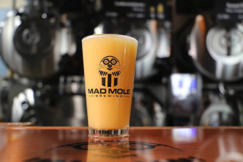Mad Mole featured their Hazy Little Thing IPA in honor of the weekend's hazy skies. (Port City Daily photo/Courtesy Mad Mole Brewing)
