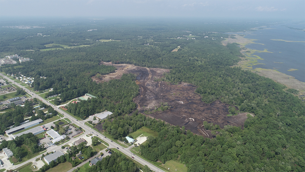 Alabama-based developer Marion Uter aquired a $20.8 million for the construction of the first 470 single-family lots of Surf City's Waterside development, pictured. (Port City Daily photo/Courtesy Trez Forman Capital)