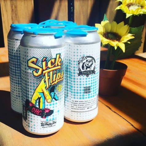 Beer Picture of the Week: New cans of Sick Flips New England IPA. (Port City Daily photo/Courtesy Bill’s Brewing Co.)