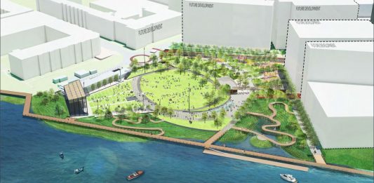 Plans for Riverfront Park are once again exceeding costs (Port City Daily/Courtesy City of Wilmington)