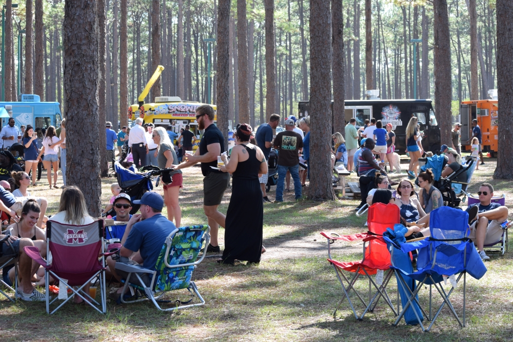 The Food Truck Rodeo held at Hugh MacRae Park last fall. (Port City Daily photo/Courtesy New Hanover County Parks and Gardens)