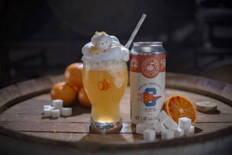 Wilmington Brewing Co.'s Hurricane Florence-relief collaboration beer, Sweet Carolinas milkshake doube IPA. (Port City Daily photo/Courtesy Wilmington Brewing Co.)