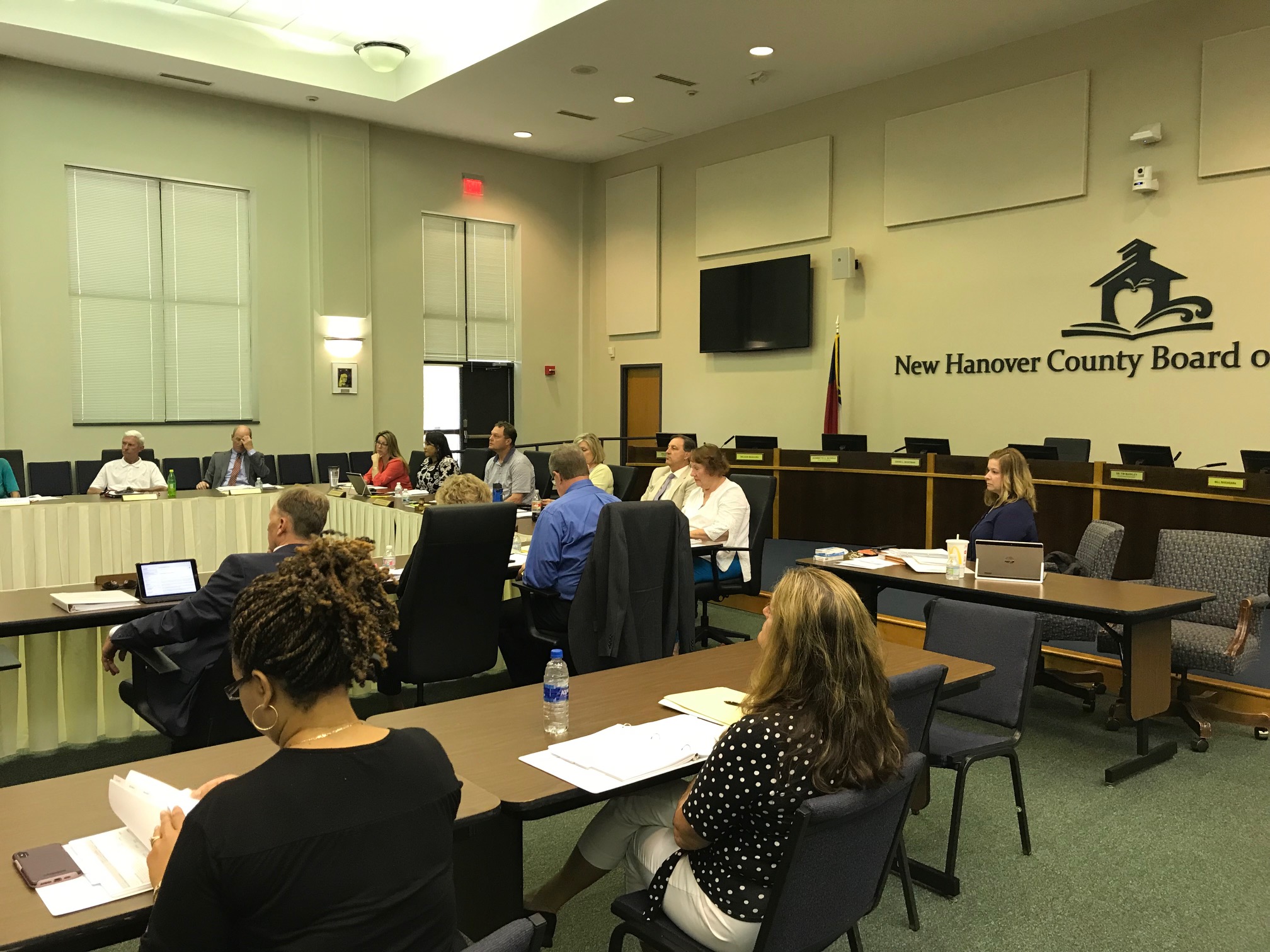 New Hanover County Board of Education member Judy Justice asked Superintendent Dr. Tim Markley to find $2 million in the budget to raise minimum wages to $15 hourly. (Port City Daily photo / Benjamin Schachtman)