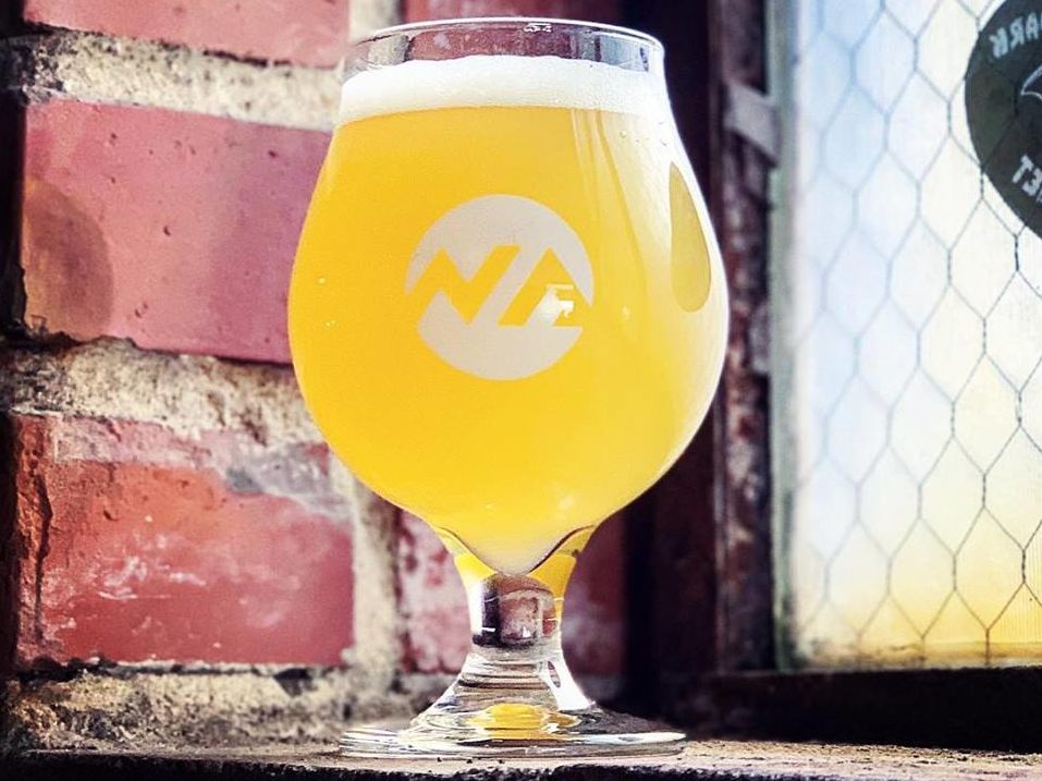 New Athem's new release, the Pillar of Smoke saison. (Port City Daily photo/Courtesy New Anthem Beer Project)