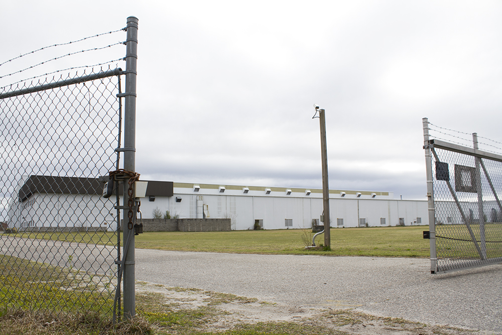 Pacon Manufacturing will expand its current manufacturing business to 100 Quality Drive in Navassa at the site of the former U.S. Marine Corps. building.(Port City Daily photo/Johanna Ferebee)