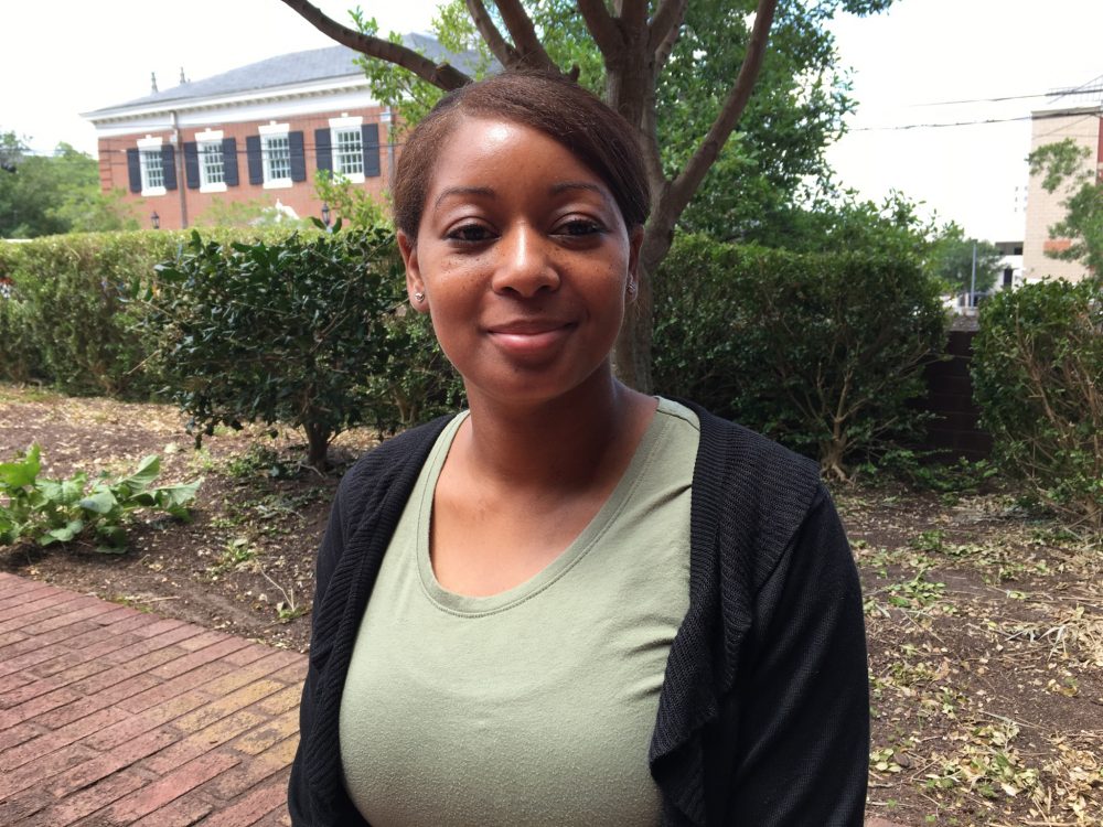 Tia, the future homeowner, will work alongside other Women Build volunteers. (Port City Daily photo / Habitat for Humanity)
