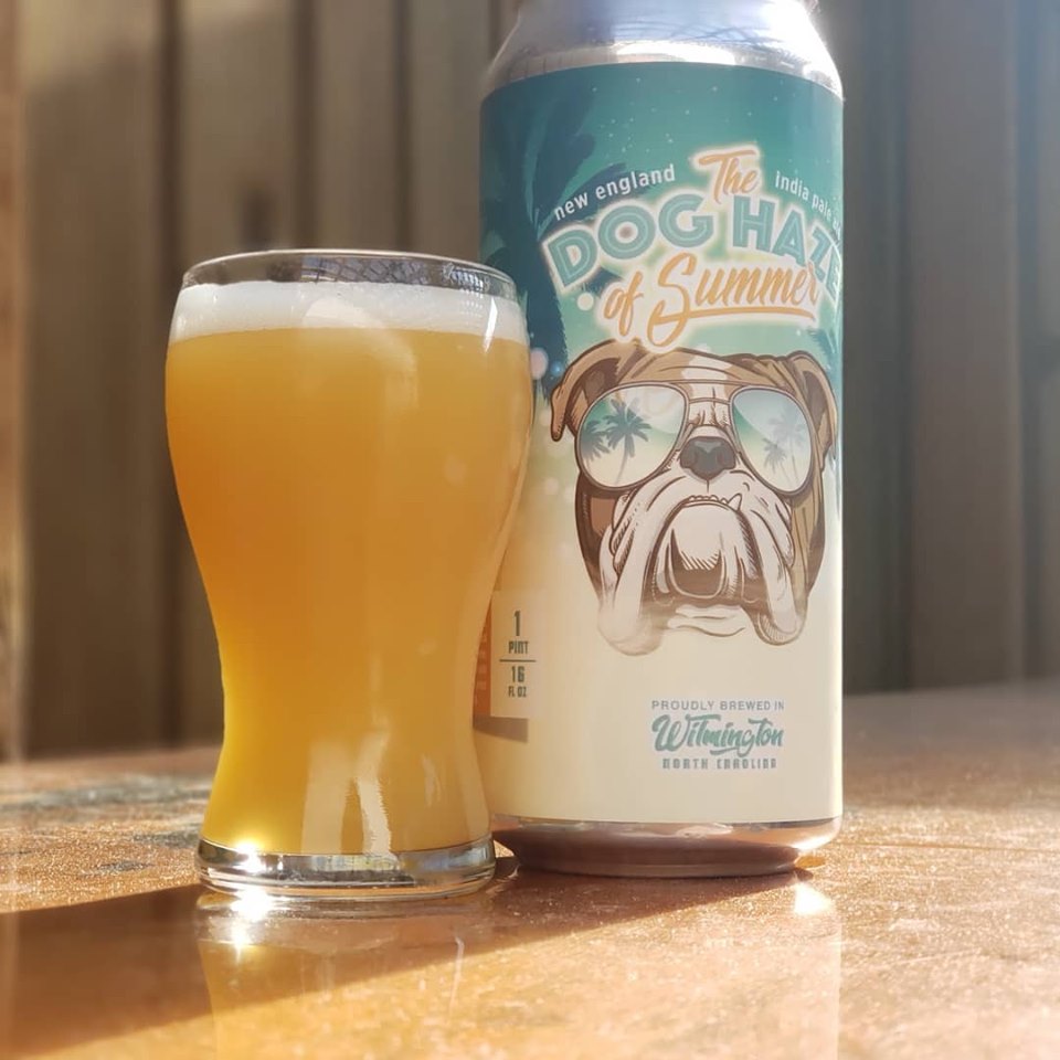 Bill's Brewing has released cans of their New England IPA, The Dog Haze of Summer. (Port City Daily photo/Courtesy Bill's Brewing Co.)