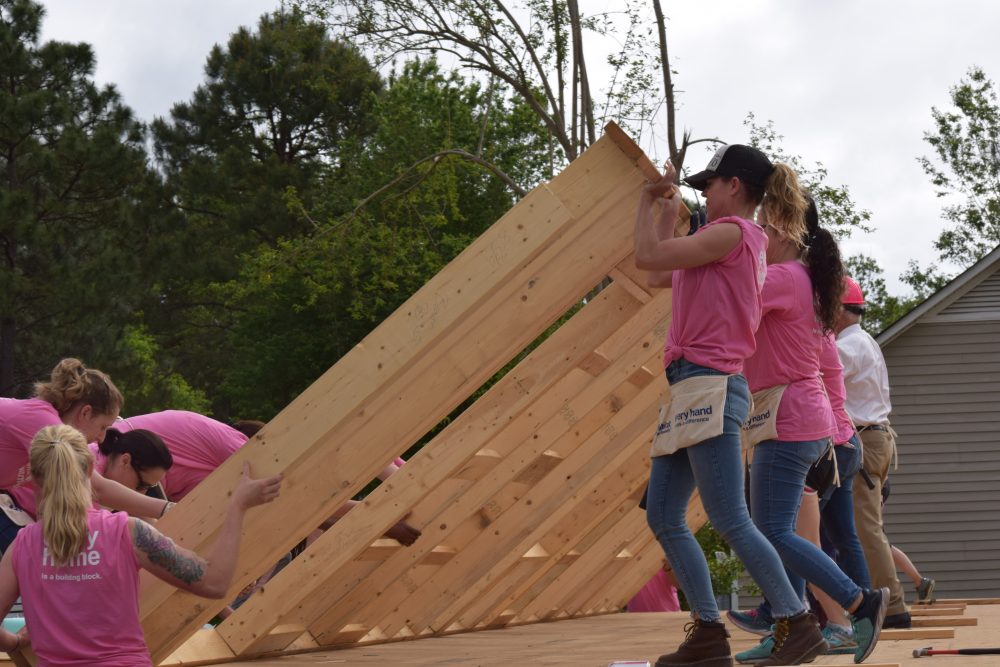 Habitat for Humanity's Women Build program, founded in 1991, is beginning construction on a new home this weekend. (Port City Daily photo / Habitat for Humanity)