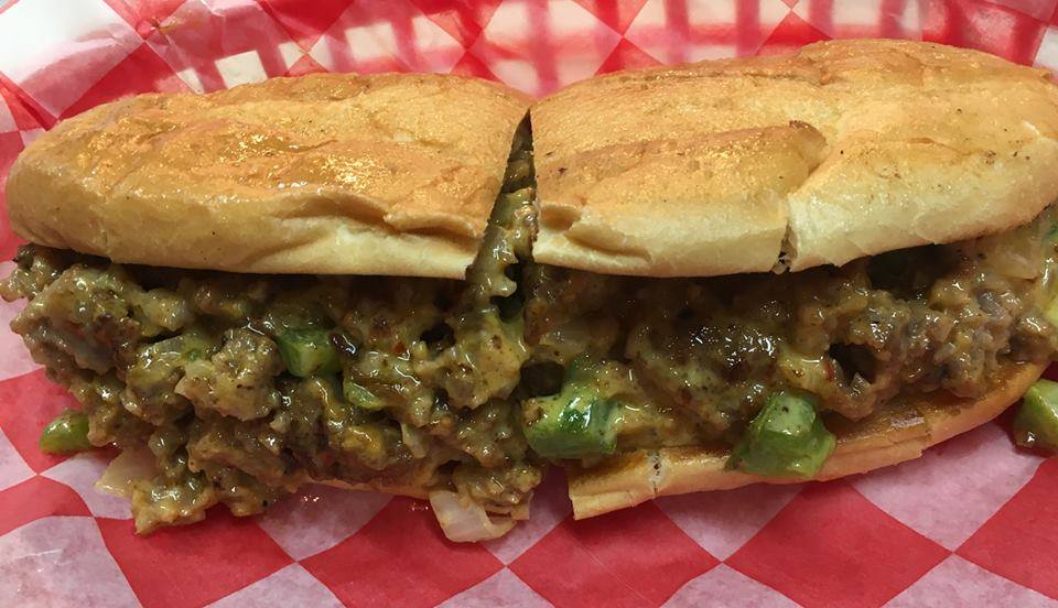 The sausage Philly cheesesteak at Lane's Ferry Food Truck. (Port City Daily photo/Courtesy Lane's Ferry Food Truck)