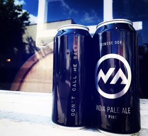 New Anthem's new Don't Call Me Baby IPA. (Port City Daily photo/Courtesy New Anthem Beer Project)