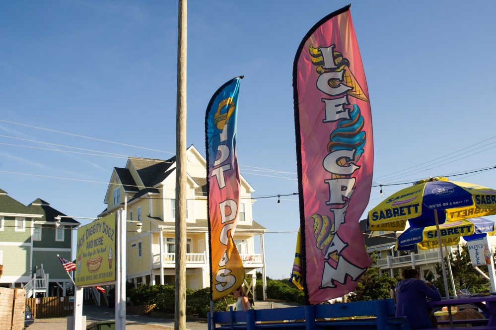 At last week's Planning Board meeting, two out of four amendments to the town's sign ordinance were approved. (Port City Daily photo/Mark Darrough)