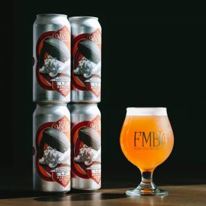 Flying Machine Brewing Company's LZ1 Berliner Weisse Sour Ale. (Port City Daily photo/Courtesy Flying Machine Brewing Co.)