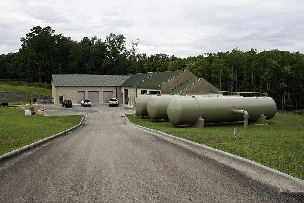 The bulk of the region's water is sourced from the Cape Fear River at Kings Bluff Pump Station, located in Riegelwood in Columbus County. (Port City Daily photo/Johanna Ferebee)