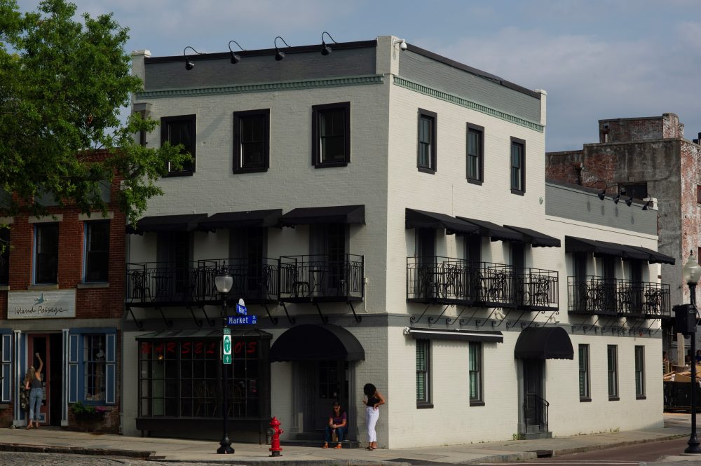 Marsello's Restaurant is now open on the corner of Front and Water Streets. (Port City Daily photo/Mark Darrough)