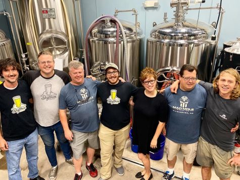 Mad Mole's first collaboration batch of a double IPA was brewed with Wilmington's Skytown Beer Company. (Port City Daily photo/Courtesy Mad Mole Brewing)