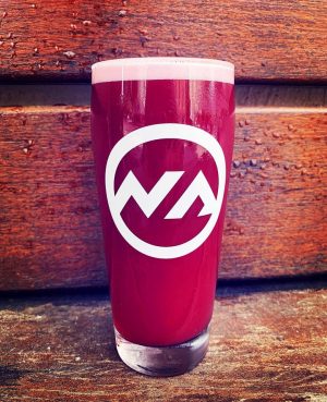 New Anthem's release of the Hot July Moon, a Berliner brewed with strawberry and blueberry puree. (Port City Daily photo/Courtesy New Anthem Beer Project)