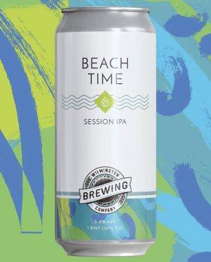 Wilmington Brewing's new can release of Beach Time Session IPA. (Port City Daily photo/Courtesy Wilmington Brewing Co.)