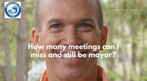 Early Monday the front page of the website showed a photograph of Shugarts -- the same used on Shugarts’ Facebook campaign page. By Monday evening the photograph had been removed.