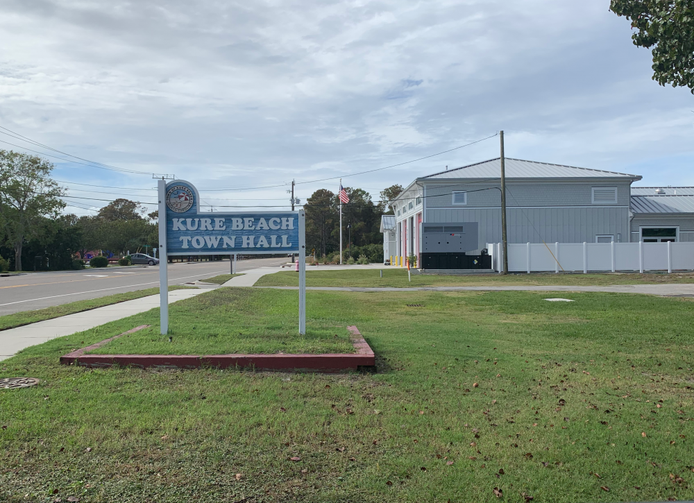 Located at the south end of Pleasure Island, Kure Beach consists of a few small businesses and homes (Port City Daily/Michael Praats)