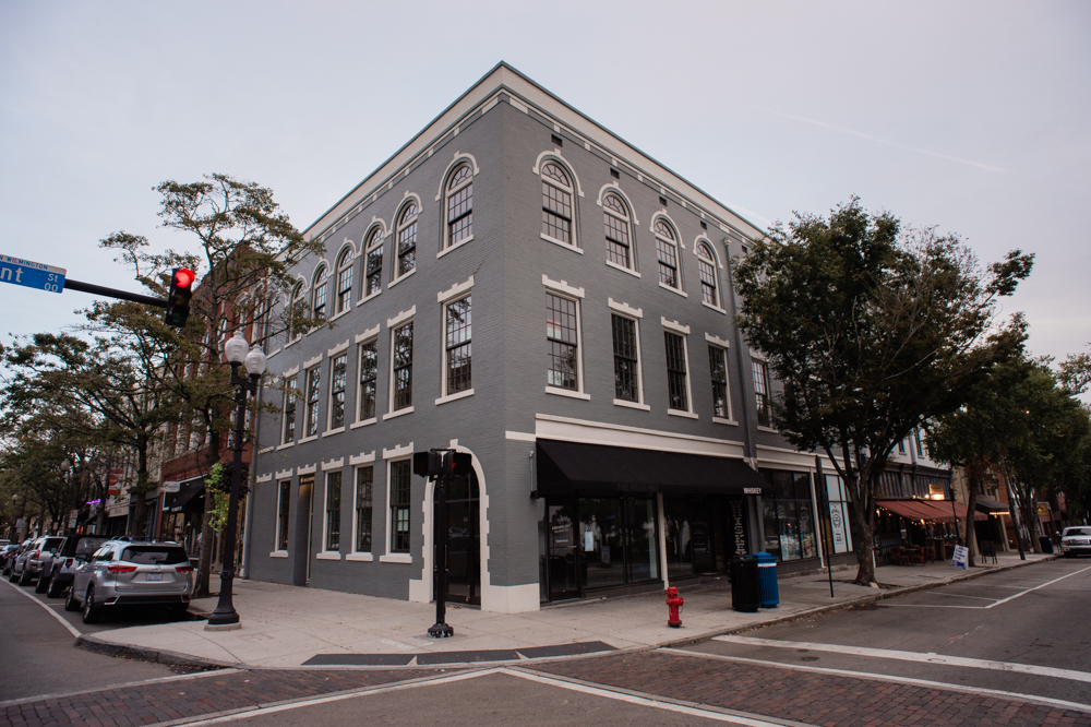 Chef Dean Neff will take over the lower 3,000 square feet of the historic building on 1 Front Street, which is being renovated to resemble its original interior architecture. (Port City Daily photo/Mark Darrough)