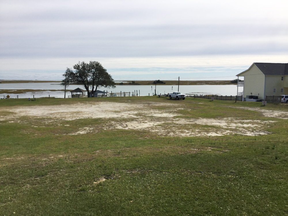 One of three concerns from Pender County inspections officials was erosion from vehicular and boat trailer traffic. (Port City Daily photo/Courtesy Pender County Planning Department)