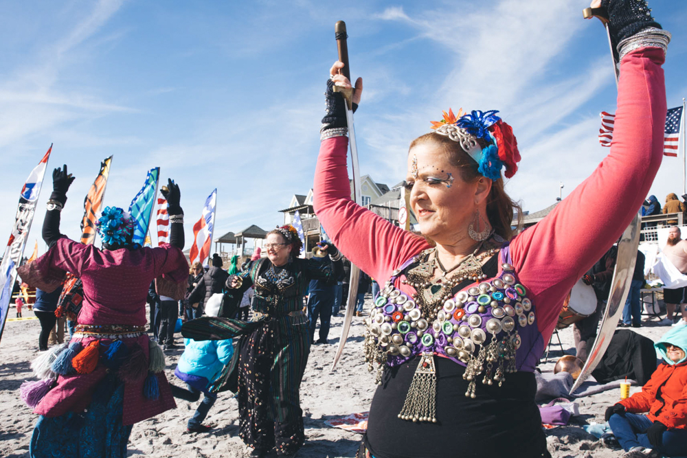 The event includes a costume contest for adults and kids. Last year's winners included a group of kids dressed as the town's old swing bridge and an 'Ocean Queen' mermaid. (Port City Daily photo/Courtesy Les Atkins)