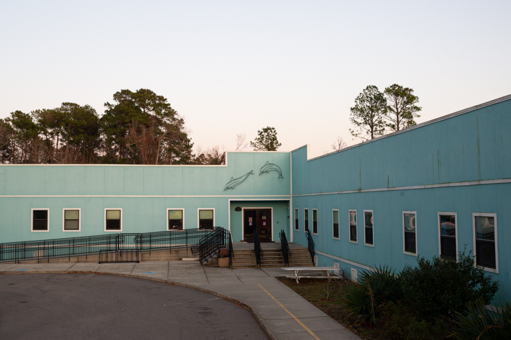 In response to the parents' grievance against Cape Fear Center for Inquiry, pictured, the school said that its seclusion room did not meet minimum state standards. (Port City Daily photo/Mark Darrough)