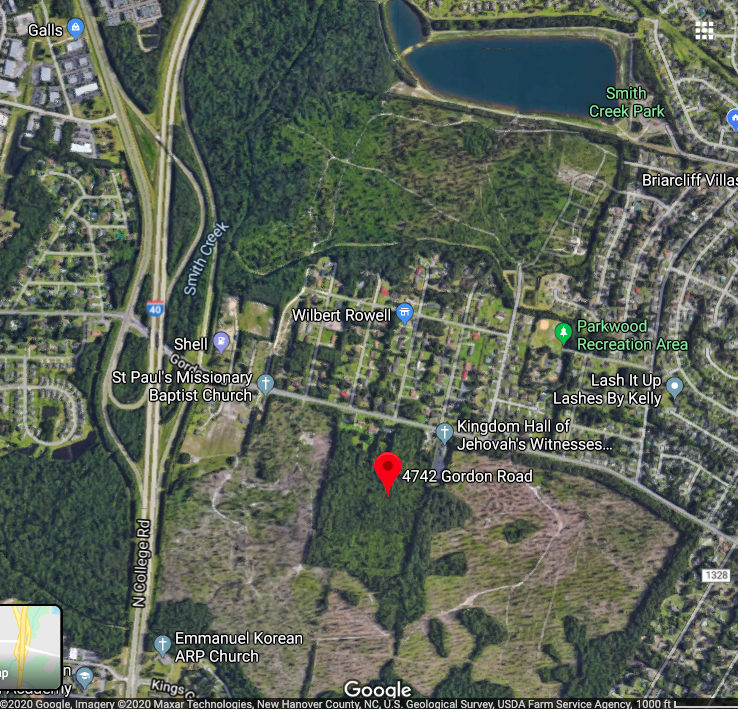 Plans for a new townhome development off Gordon Road have been submitted to the County (Port City Daily/File)