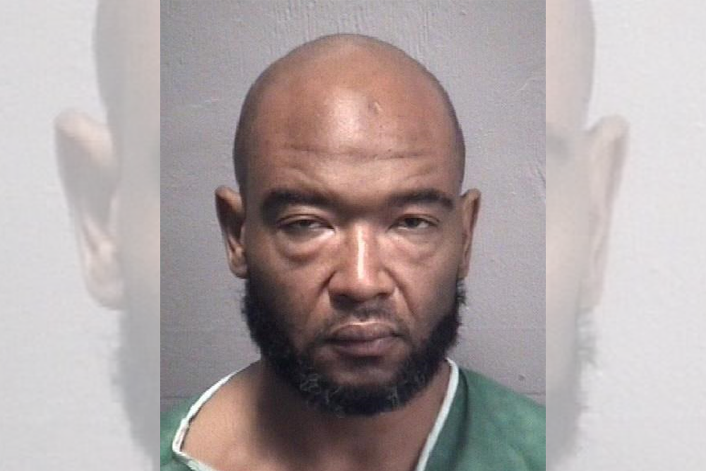 Donte Jamar Rollinson, 45, was arrested last night for the murder of a 38-tear-old man on the 600-block of Fullwood Alley. (Port City Daily photo/Courtesy WPD)