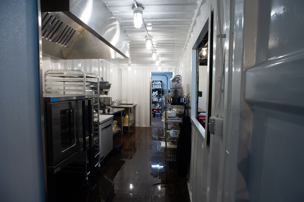 Beside the beer and wine bar is the new Bespoke bakery. (Port City Daily photo/Mark Darrough)