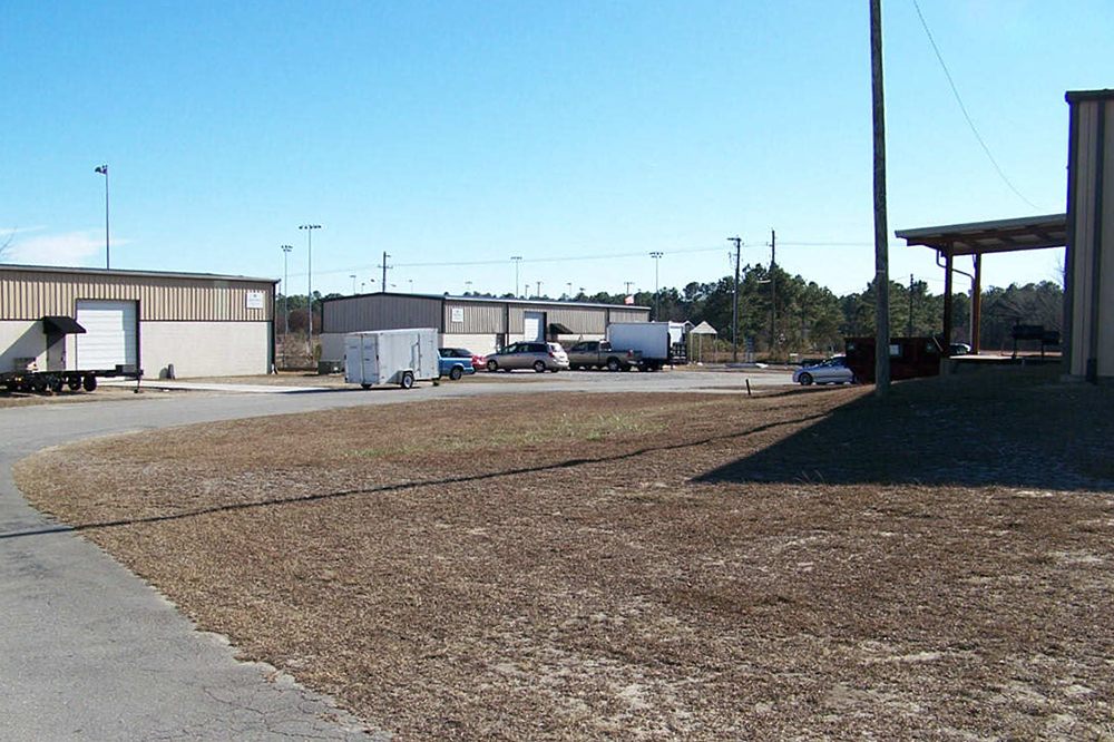 The Town of Leland approved entering into a contract to purchase a 17-acre property for $2.8 million to serve as the town's new municipal operations campus. (Port City Daily photo/Brunswick County property records)