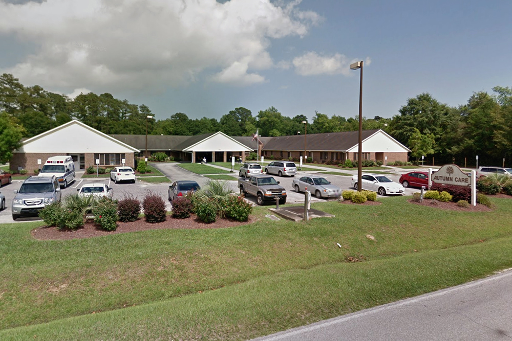 Autumn Care in Shallotte has an outbreak of Covid-19 as defined by North Carolina Department of Health and Human Services. (Port City Daily photo/Courtesy Google Maps)