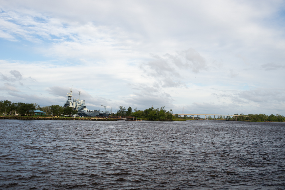 Chemours and CFPUA are monitoring levels of PFAS chemicals downriver form the Chemours plant in Greenville. Pictured is the Cape Fear River near downtown Wilmington. (Port City Daily photo/Mark Darrough)