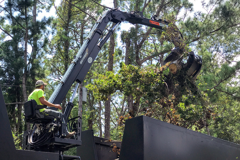 Debris pick-up in unincorporated Brunswick County communities will begin in the next two weeks. (Port City Daily photo/Courtesy City of Wilmington)
