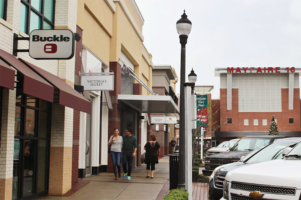 The owners of Mayfaire shopping center in Wilmington plan to file for bankruptcy after several months of dismal earnings. (Port City Daily/File photo)