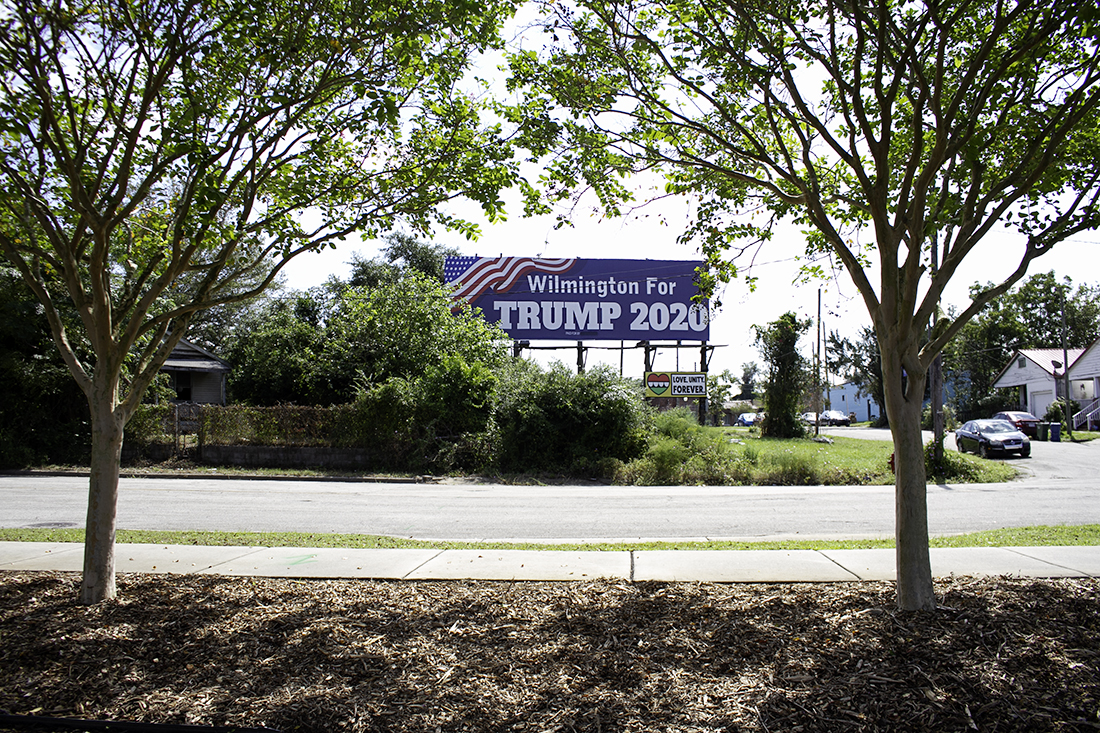City Council granted the owner of the Parsley Street billboard an exemption to its 2008 ordinance, allowing the company to digitize and relocate its sign away from the city's gateway district. (Port City Daily photo/Johanna F. Still)