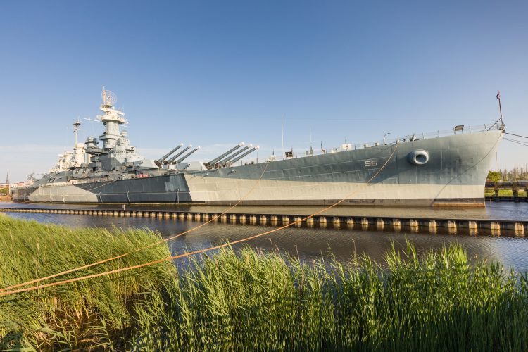 Credit for both goes to Battleship NORTH CAROLINA.