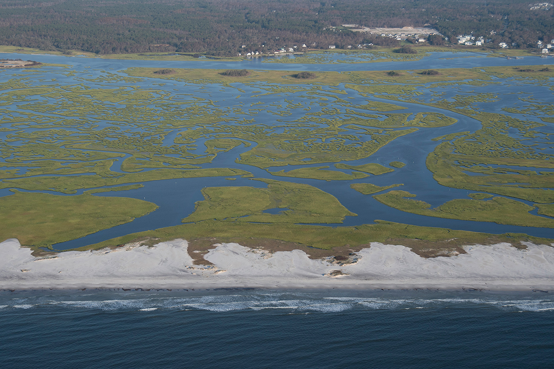 Conservation groups have announced the purchase of the 2-mile Hutaff Island, one of the state's last privately owned barrier islands. (Port City Daily photo/Courtesy Coastal Land Trust)