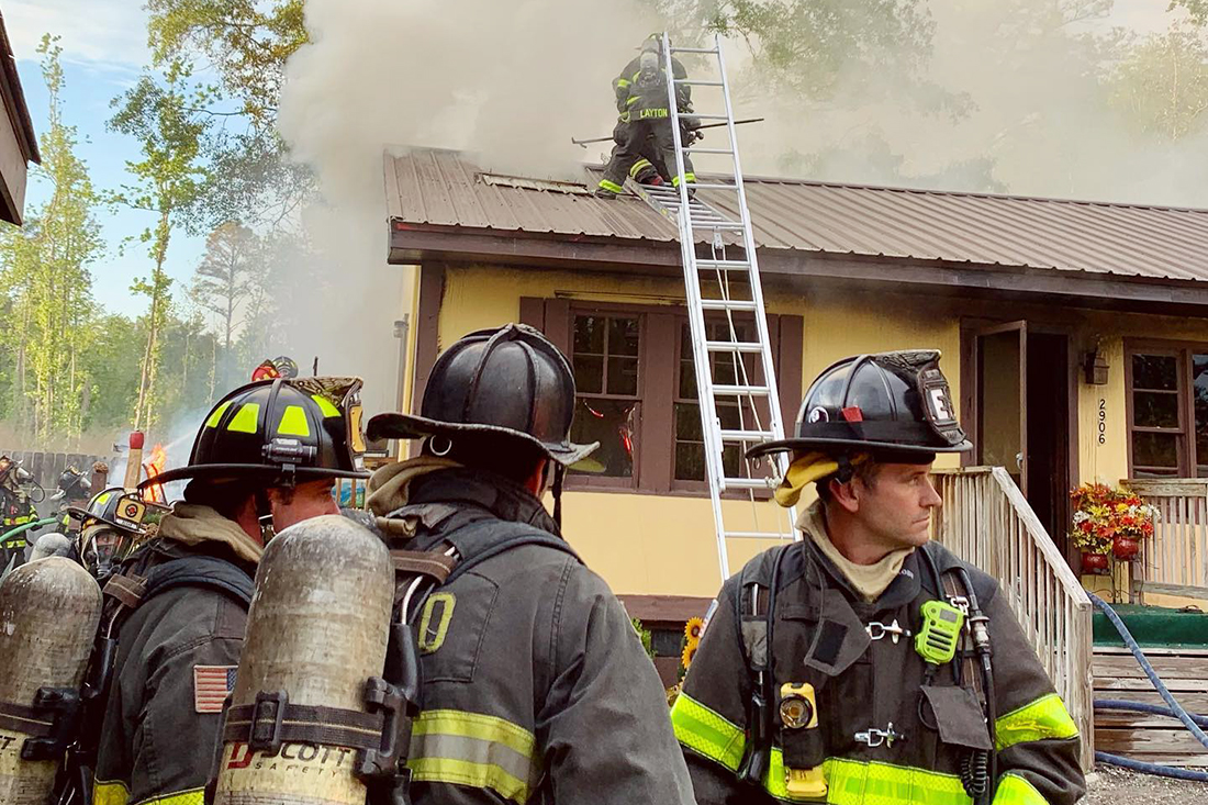 Wilmington firefighters can earn as low as $12.24 an hour. (Port City Daily photo/Courtesy Wilmington Fire Department)