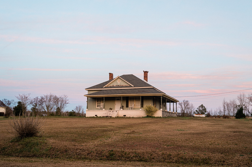 A home on Herrings Chapel Road, roughly six miles west of Burgaw. Many homes in the rural areas that make up the majority of the county do not have access to high-speed broadband internet. (Port City Daily photo/Mark Darrough)