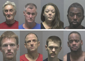 Methamphetamine seizure leads to eight arrests in New Hanover ...